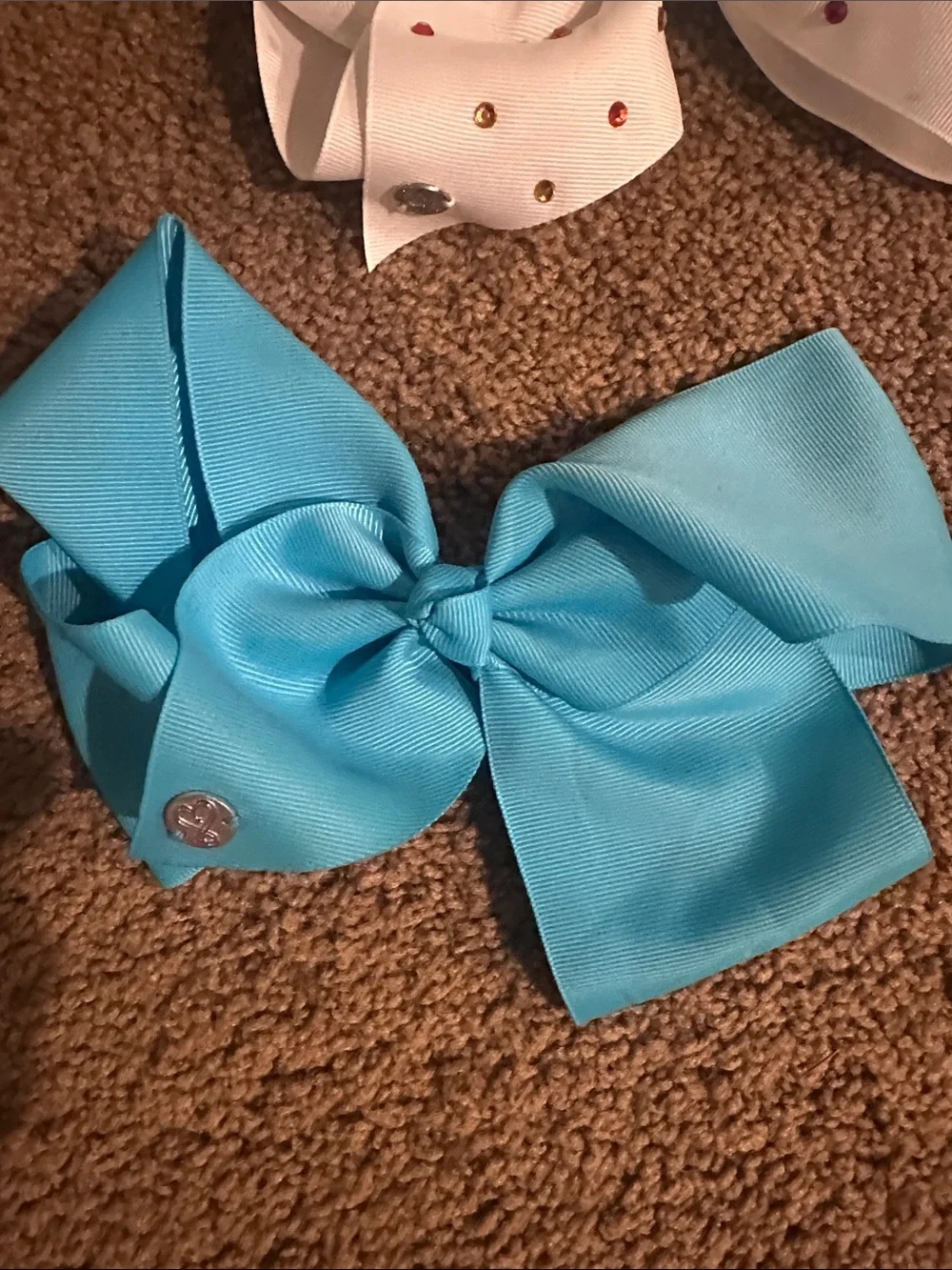 JoJo Siwa Rainbow & Blue Kids Hair Bow Set